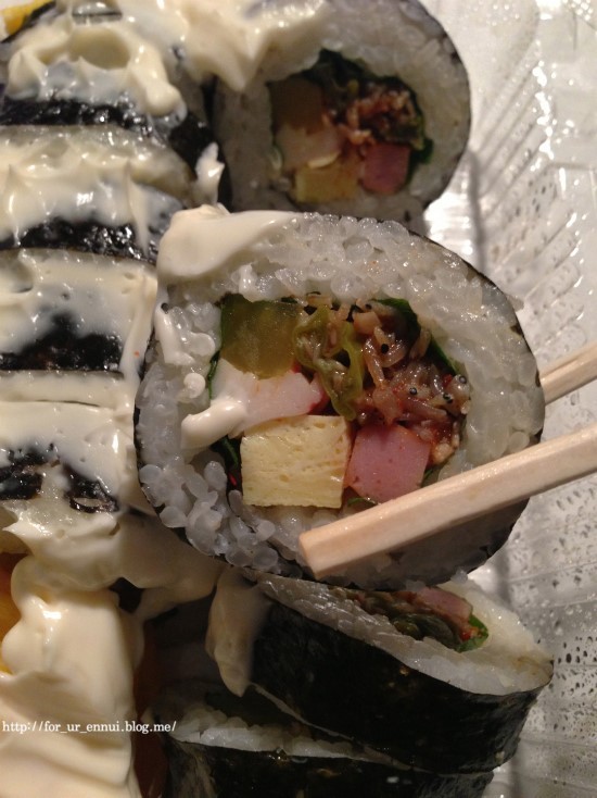 사랑김밥 이미지