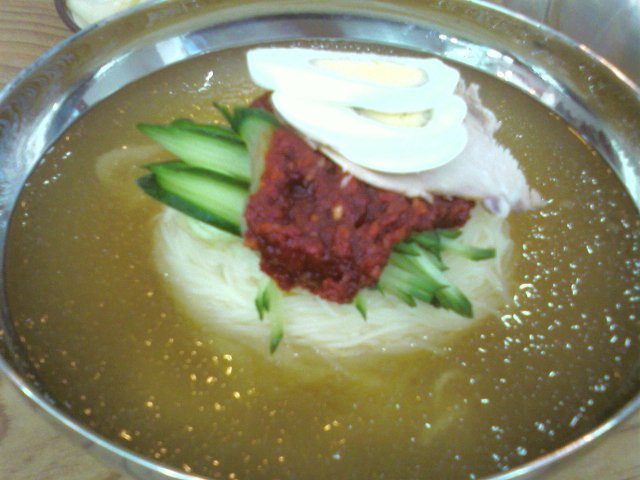 진주밀면 이미지