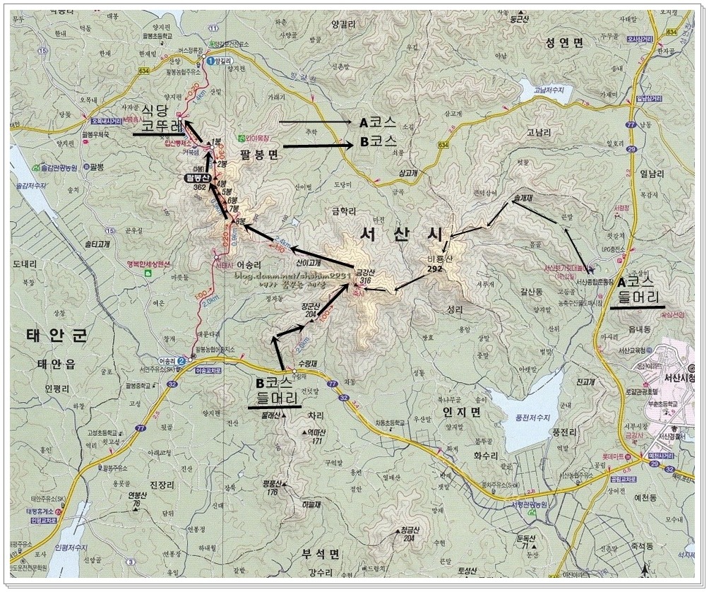 팔봉산 코뚜레 이미지