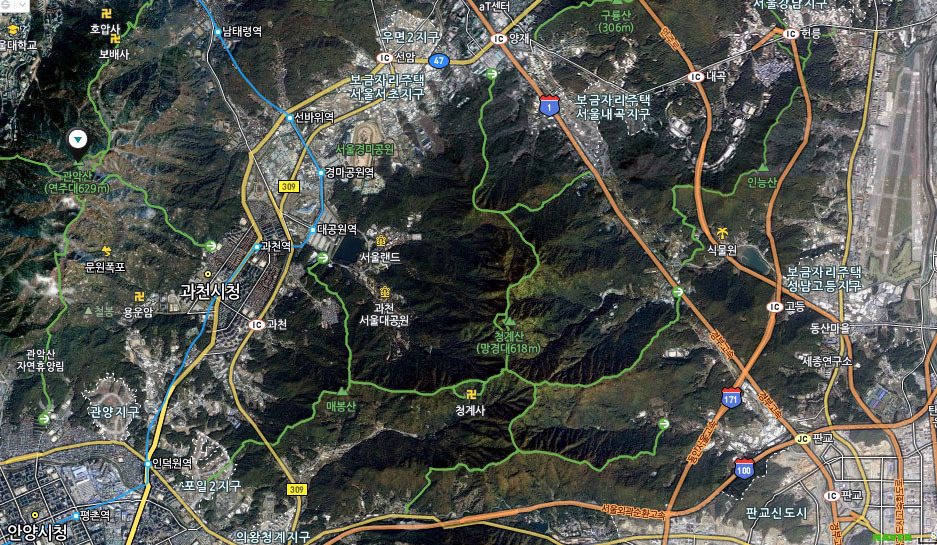 청계산식물원 이미지