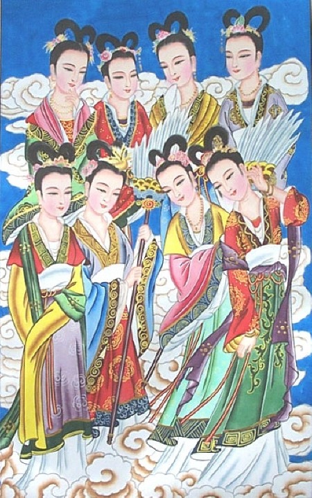팔선녀 이미지