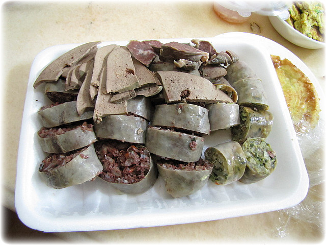 아바이순대 이미지