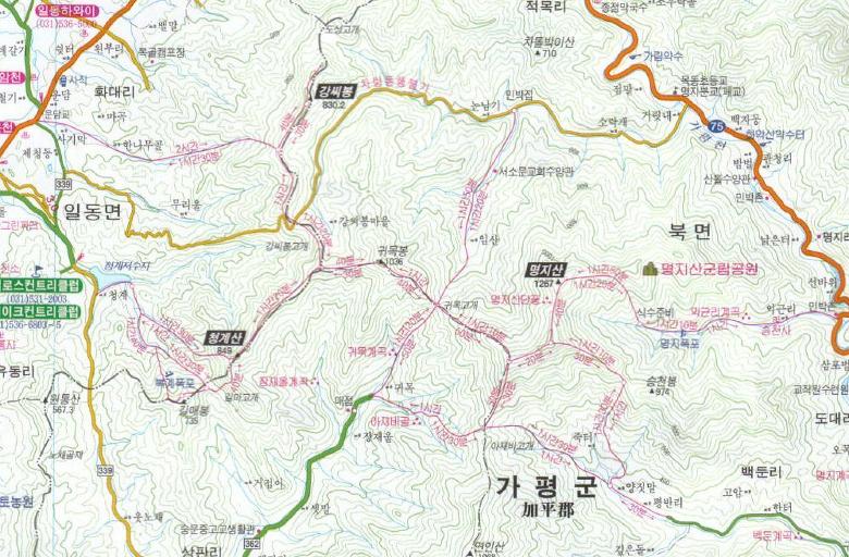 청계산 4코스 이미지