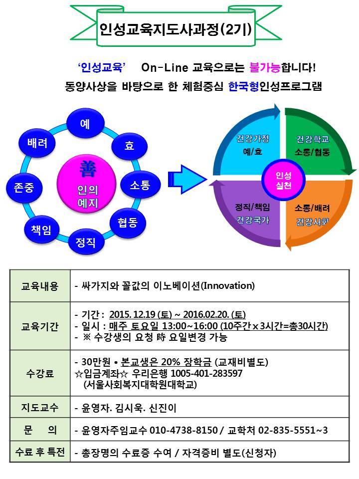 한국인성평생교육원 이미지