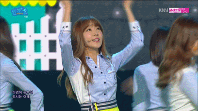 160508 인기가요 라붐 - 상상더하기.gif | 인스티즈