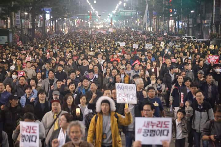 제가 모은 1105 시위 사진들 | 인스티즈