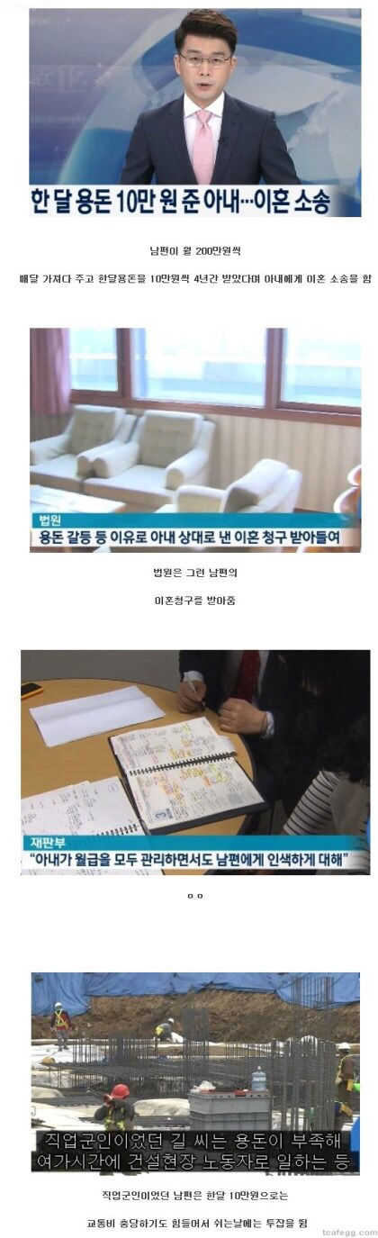 용돈이 적어서 이혼한 남자 | 인스티즈