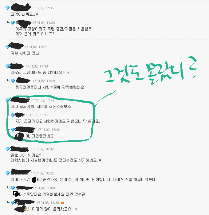 우리나라에서 여대중 가장 좋다는 이대 답지 수준.jpg | 인스티즈
