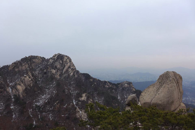 북한산 전경 이미지