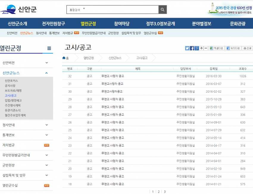 신안군 무연고 사망자 ㄷㄷ...jpg | 인스티즈