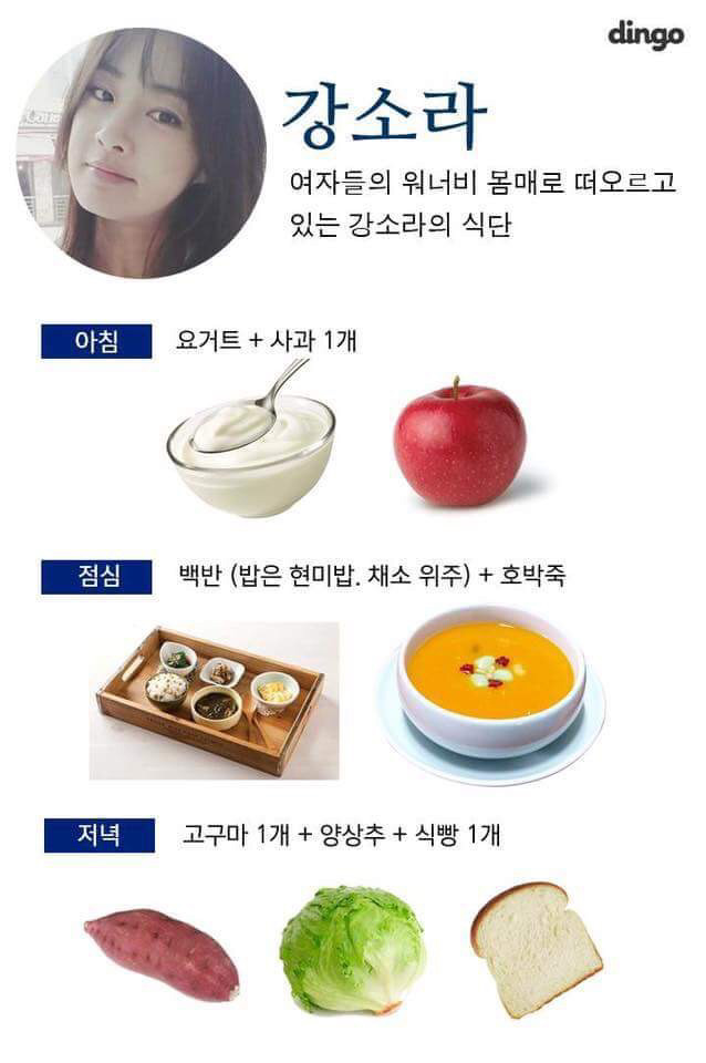 [다이어트] 여자 연예인들 식단 정리 | 인스티즈