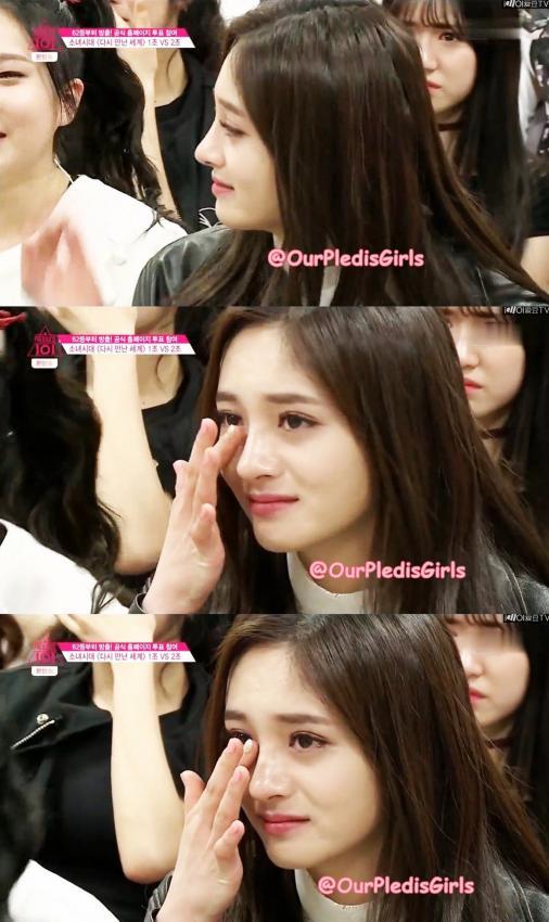 [프로듀스101] 베스트 일레븐이 유력한 유일 외국 용병.gif | 인스티즈