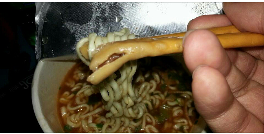 젓가락이 없어서.. | 인스티즈