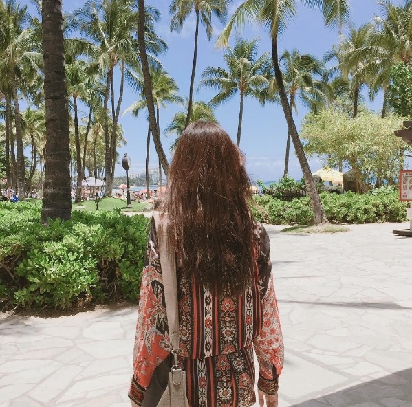 하와이에 간 한채아 | 인스티즈