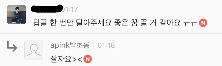 [에이핑크] 오늘자 팬카페 열활중인 보미랑 초롱이 | 인스티즈