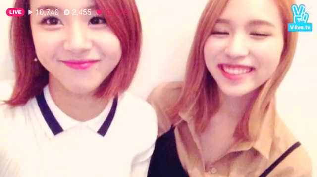 트와이스 미챙 v앱 라이브 캡쳐 | 인스티즈