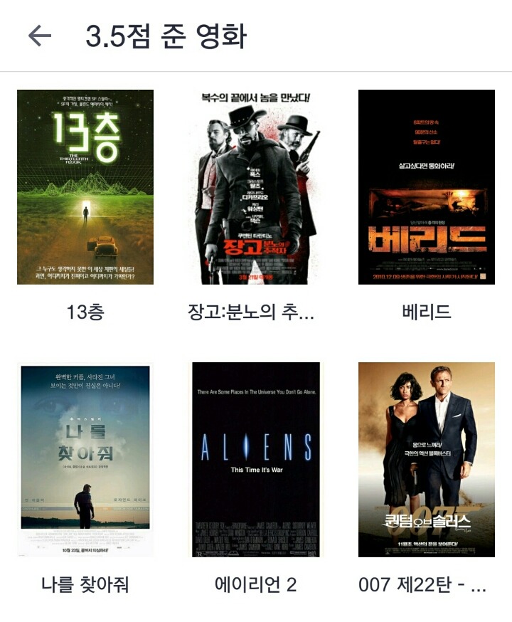 개인적인 영화 평점... | 인스티즈