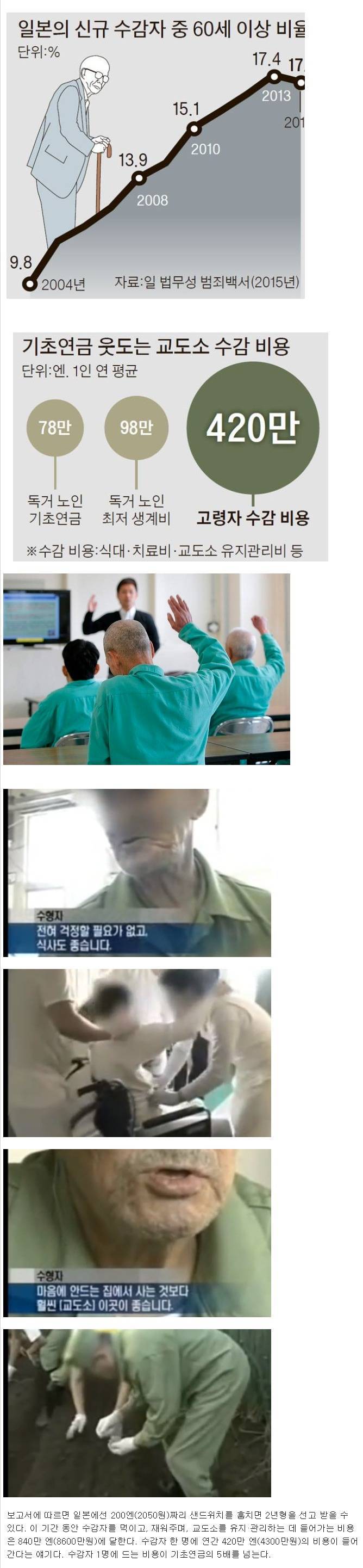 일부러 교도소 들어가는 노인들 | 인스티즈