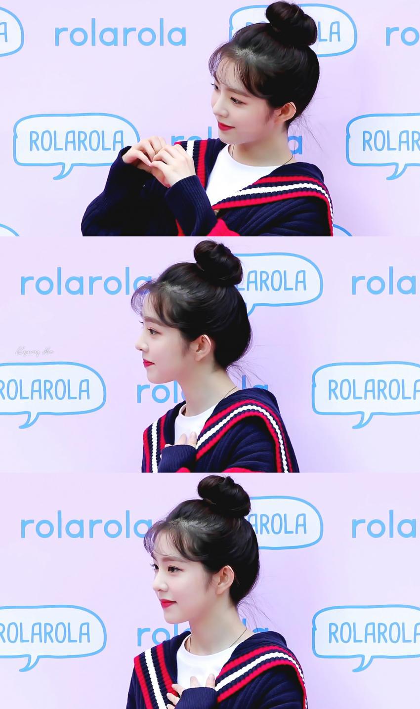 쫌많이 귀여웠던 똥머리 아이린.jpg | 인스티즈