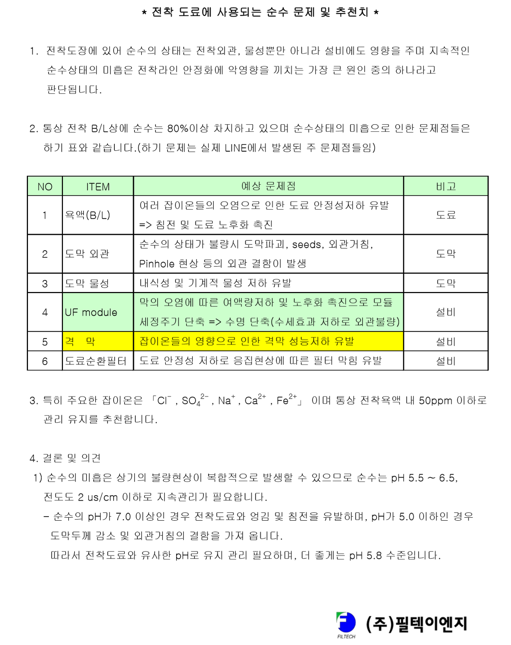 필텍시스템 이미지