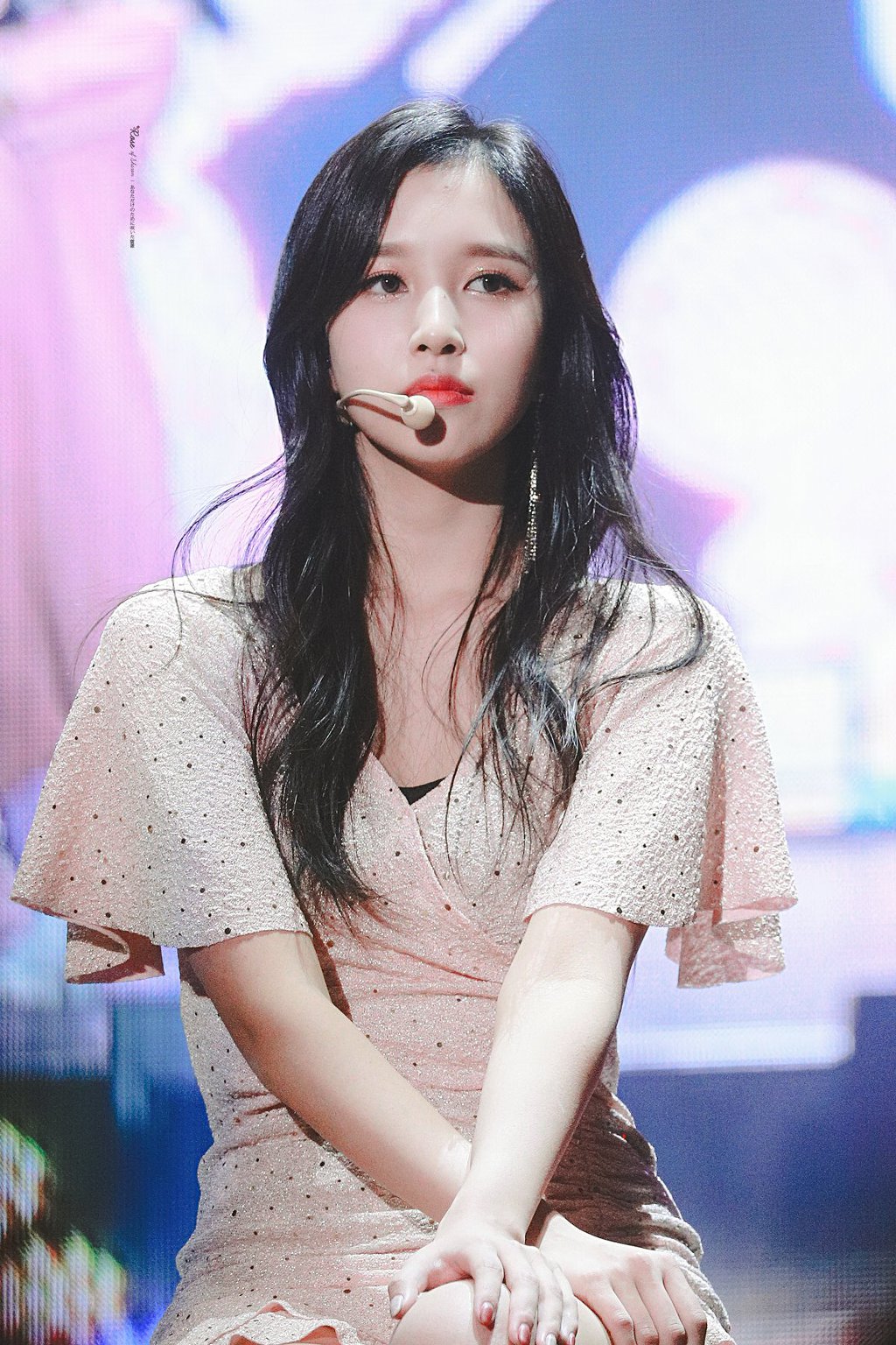 오늘 팬미팅에 모습을 비춘 트와이스 미나의 미모 ㄷㄷㄷ.jpg | 인스티즈