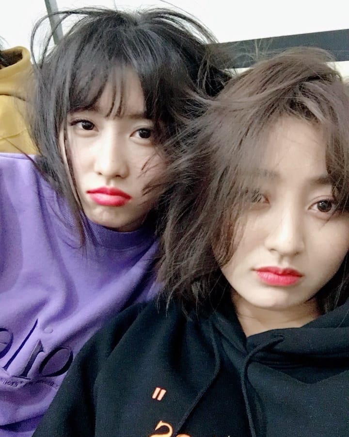 오늘자 잔머리 열풍이 일어난 트와이스 인스타그램.jpg | 인스티즈