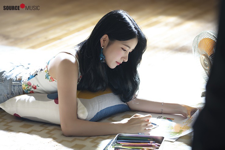 여자친구 뮤직비디오 쵤영 현장.jpg | 인스티즈