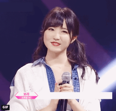 [프로듀스487화] 자꾸 자기 볼 반죽하는 히토미 모음.gif | 인스티즈