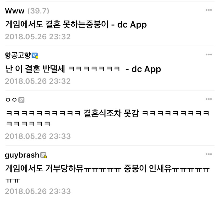 하객들 때문에 결혼 실패한 디씨인...jpg | 인스티즈