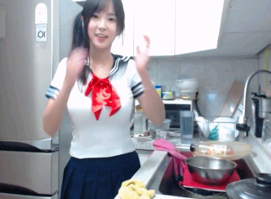 요리방송하는 아프리카 BJ 애진.gif | 인스티즈