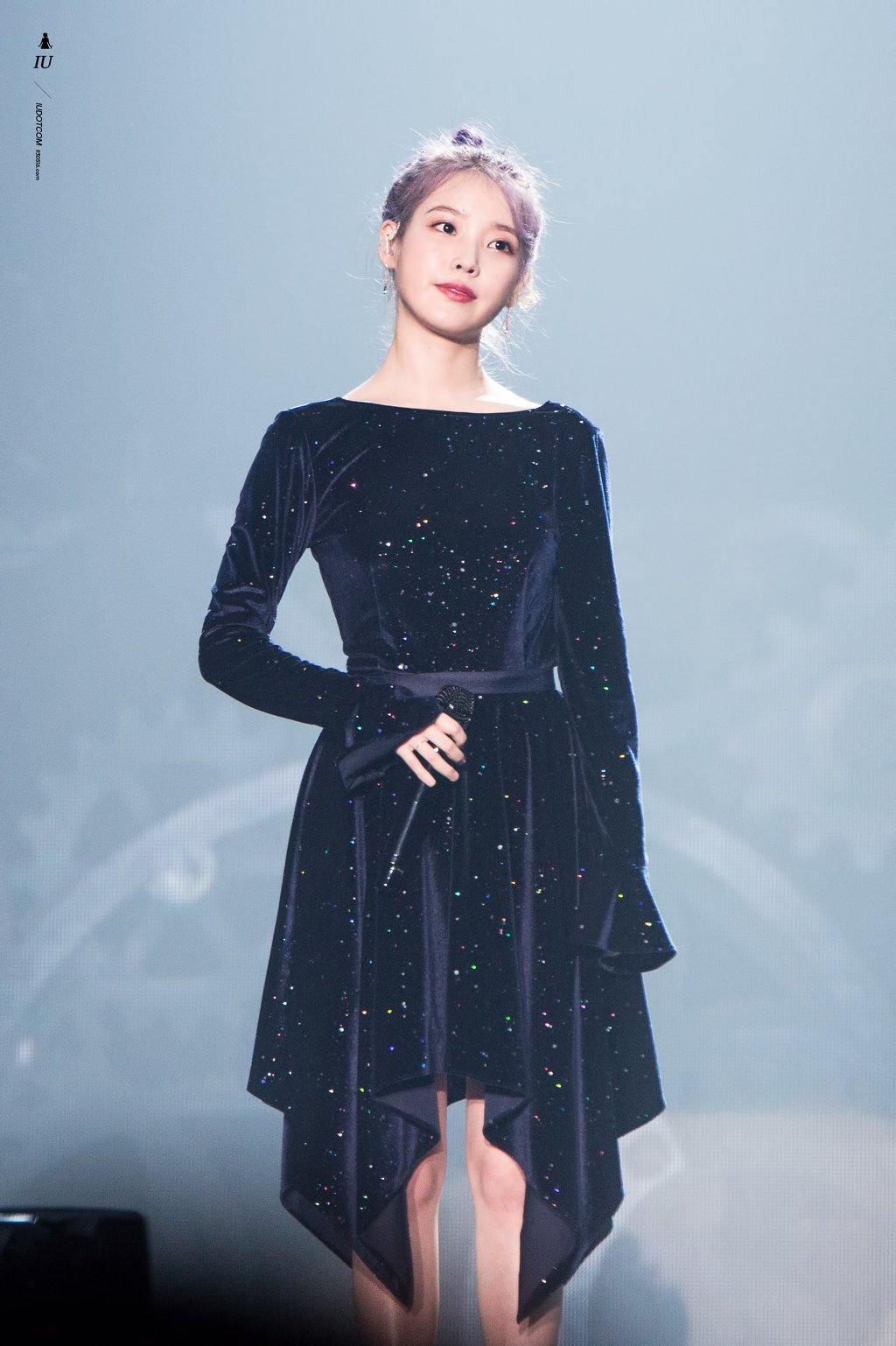 보라색 머리 아이유.jpg | 인스티즈