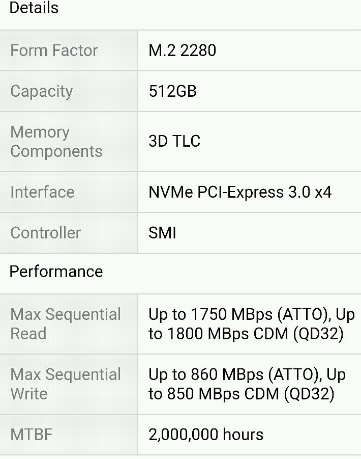 ADATA NVME M.2 ssd 500Gb 16.8만원 | 인스티즈