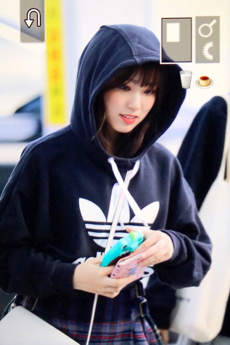 [아이즈원] 헤어(염색)부터 메이크업까지 한국 아이돌화 된"야부키 나코"의 출국 프리뷰 | 인스티즈