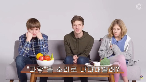 시각장애인에게 색깔을 설명하는 아이들 | 인스티즈
