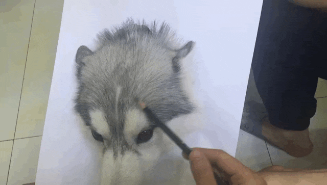 극사실주의 그림.gif | 인스티즈