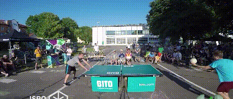 외국에서 인기라는 헤딩 탁구 수준.gif | 인스티즈