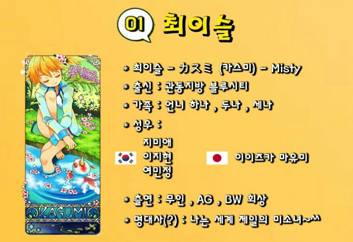 포켓몬스터의 다섯 여자 히로인들에 대해 알아보자 .jpg | 인스티즈